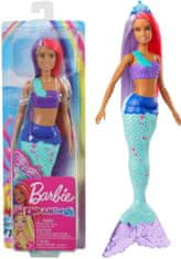 Alum online Barbie magická morská panna vlasy fialovo-ružové - MATTEL