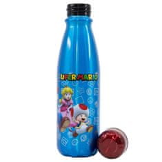 Alum online Denná hliníková fľaša 600 ml - Super Mario