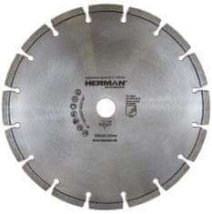 HERMAN Diamantový kotúč BD-60 Abrasiva 230x22,2mm | H=7mm