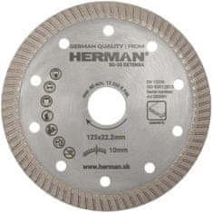 HERMAN Diamantový kotúč BD-30 Extensa 125x22,2mm | H=10mm