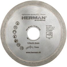 HERMAN Diamantový kotúč BD-40 Precisa 125x22,2mm | H=7,0mm