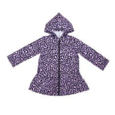MOONRISE Fashion Detská softshell bunda s volánmi - leo violet, 140