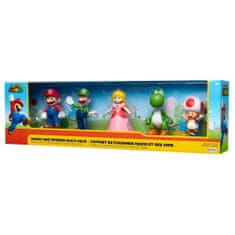 Jakks Pacific Nintendo World of Super Mario and Friends 5 pack