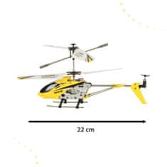 Syma RC vrtuľník SYMA S107H 2,4 GHz RTF žltý