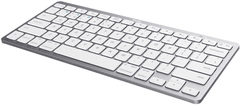TRUST Basics keyboard (24651), strieborná