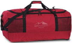Southwest Cestovná taška Foldable 3 wheels Red