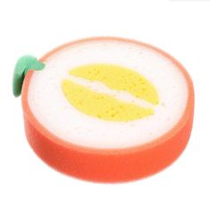 Northix Farebné špongie na umývanie - ovocie - 4 bal 