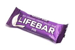 Lifefood Tyčinka Lifebar Bio Raw figová 47g