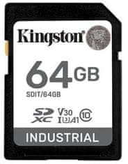 Kingston pamäťová karta 64GB Industriálna SDHC UHS-I C10