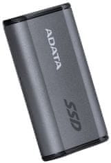 A-Data SE880 500GB SSD / Externý / USB 3.2 Type-C / 2000MB/s Read/Write / Titanium Grey - Rugged