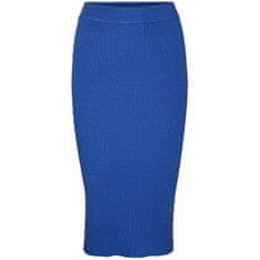 Vero Moda Dámska sukňa VMKARIS 10290677 Beaucoup Blue (Veľkosť XL)