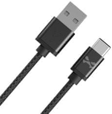Ghostek Kábel - NRGline USB-C 0,9m , Black (GHOCBL001)