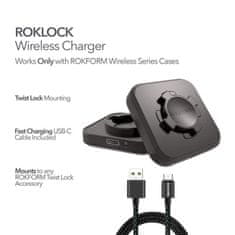 Rokform RokLock Wireless Twist Lock Charger, bezdrôtová nabíjačka