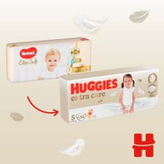 Huggies 2x Extra Care plienky jednorazové 5 (12-17 kg) 100 ks