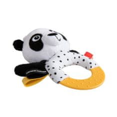 Canpol BABIES Hračka senzorická Panda s hryzačkou a hrkálkou BabiesBoo