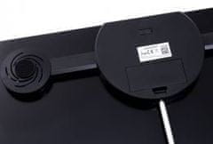 Esperanza FIT bezdrôtová digitálna kúpeľňová váha, 5-180kg, čierna