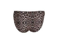 sarcia.eu Klasické plavkové nohavičky s leopardím vzorom XS