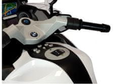Lean-toys BMW R1200 Policajná batéria Motocykel biela