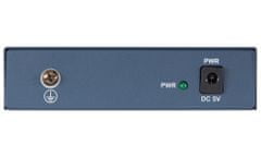 Hikvision switch DS-3E0505-E/ 5x port/ 10/100/1000 Mbps RJ45 ports/ 10 Gbps/ napájanie 5 VDC, 1 A