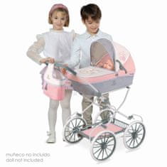 DeCuevas 80086 Skladací kočík pre bábiky s taškou FUNNY 2023 - 81 cm