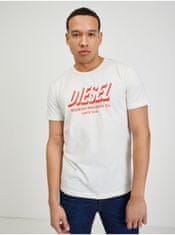 Diesel Biele pánske tričko Diesel Diegos L