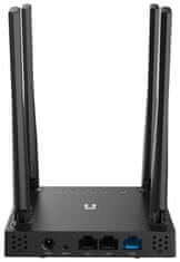 Netis STONET by N5 - Wi-Fi Router, AC 1200, 1x WAN, 2x LAN, 4x fixná anténa 5 dB