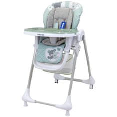 Baby Mix Jedálenská stolička Baby Mix Infant green 