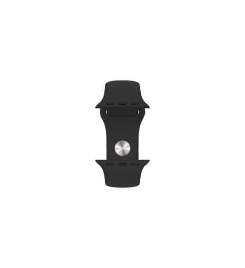 Nuvo Silikónový remienok pre Apple Watch 38/40/41mm S/M čierny