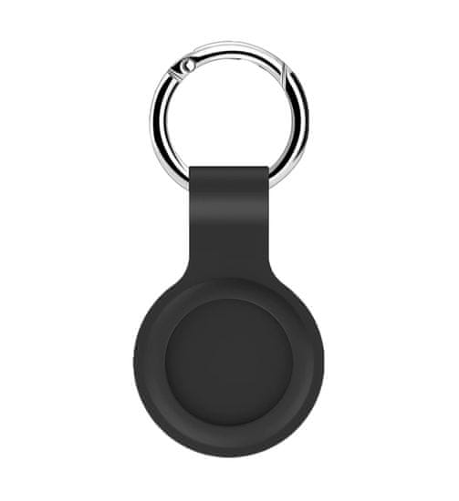 Nuvo Silikónová kľúčenka pre Apple AirTag sivá