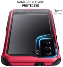 Ghostek Kryt Atomic Slim 4 Red Aluminum Case for Samsung Galaxy S21