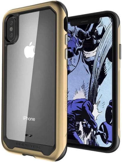 Ghostek Kryt - Apple iPhone XS Max Case Atomic Slim 2 Series, Gold (GHOCAS1039)