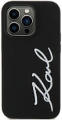 Karl Lagerfeld Kryt KLHCN61SKSVGK iPhone 11 / Xr 6.1" black hardcase Silicone Signature (KLHCN61SKSVGK)