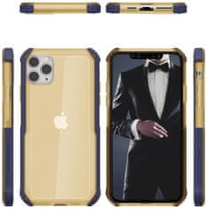 Ghostek Kryt - Apple iPhone 11 Pro Max Case Cloak 4 Series, Blue/Gold (GHOCAS2251)