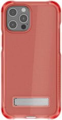 Ghostek Kryt Covert4 Smoke Ultra-Thin Clear Case for Apple iPhone 12 Pro Max Pink (GHOCAS2594)
