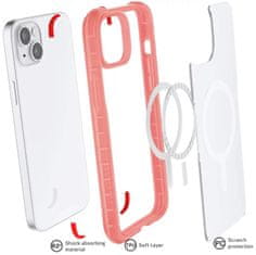 Ghostek Kryt Covert 6, Apple Iphone 14 Pro, Pink (GHOCAS3153)