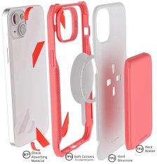 Ghostek Kryt Exec 6, Apple Iphone 14, Pink (GHOCAS3220)