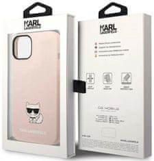 Karl Lagerfeld Kryt KLHCP14SSLCTPI iPhone 14 6,1" hardcase light pink Silicone Choupette Body (KLHCP14SSLCTPI)
