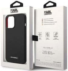 Karl Lagerfeld Kryt KLHMP14XSLMP1K iPhone 14 Pro Max 6,7" hardcase black Silicone Plaque Magsafe (KLHMP14XSLMP1K)