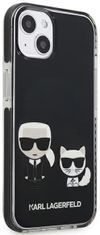 Karl Lagerfeld Kryt KLHCP13STPEKCK iPhone 13 mini 5,4" hardcase black Karl&Choupette (KLHCP13STPEKCK)