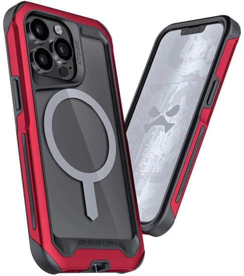 Ghostek Kryt ATOMIC Slim 4 iPhone 13 Pro, red (GHOCAS2854)