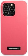 Karl Lagerfeld Kryt KLHCP13XSLMP1PI iPhone 13 Pro Max 6,7" hardcase fuchsia Silicone Plaque (KLHCP13XSLMP1PI)