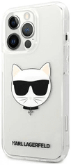 Karl Lagerfeld Kryt KLHCP13XCTR iPhone 13 Pro Max 6,7" hardcase transparent Choupette Head (KLHCP13XCTR)