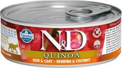 N&D N & D CAT quinoa Adult Herring & Coconut 80g