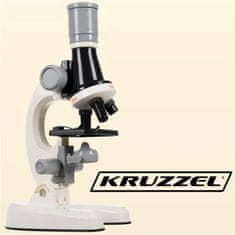 Kruzzel Mikroskop detský 100x-400x-1200x s príslušenstvom XD168