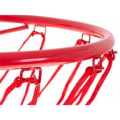 Solex Basketbalová obruč so sieťkou a loptou BASKETBALL RIM 45cm