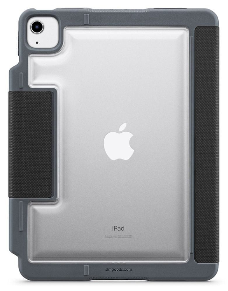 WEBHIDDENBRAND STM Dux Plus Flip case iPad Air 4th Gen, černé