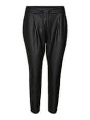 Vero Moda Dámske nohavice VMEVA Loose Fit 10205737 Black (Veľkosť XS/32)