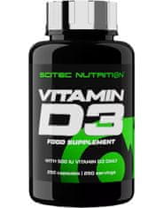 Scitec Nutrition Vitamin D3 250 kapsúl