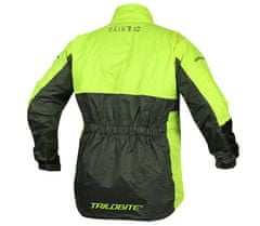 TRILOBITE Pláštenka Raintec jacket men black/grey/yellow fluo veľ. M
