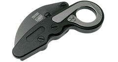 CRKT CR-4040 PROVOKE BLACK taktický vreckový nôž/karambit 6,3 cm, celočierna, hliník, titán